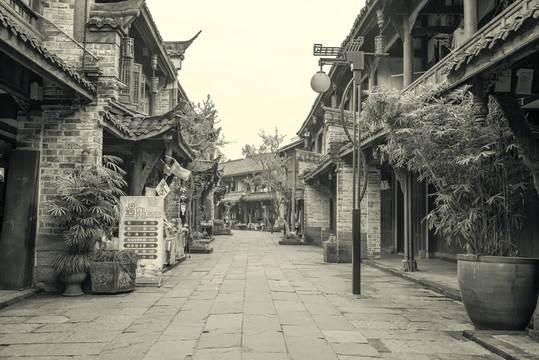 四川古鎮(zhèn)老照片