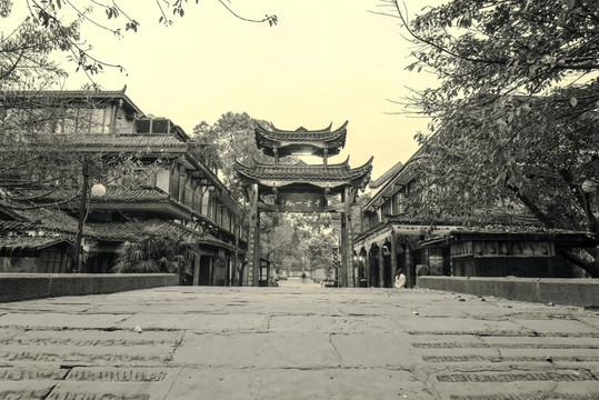 成都古鎮(zhèn)老照片
