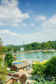 玄武湖公園風光
