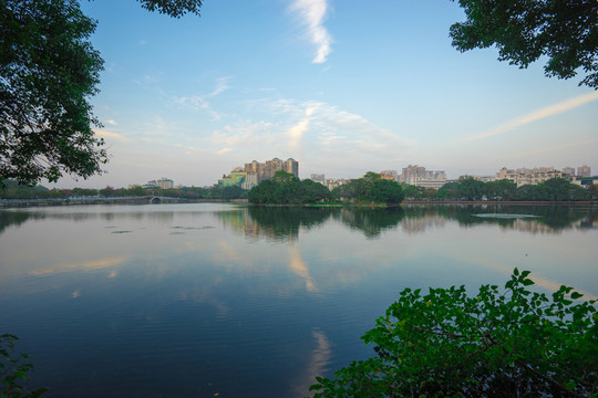 惠州西湖南湖景色