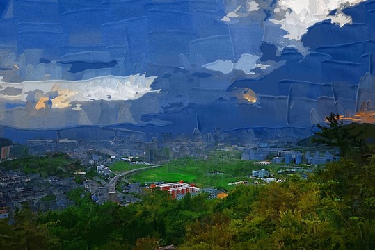 寫意 抽象畫