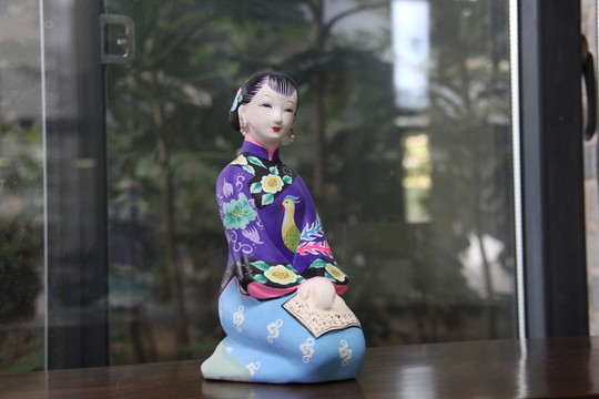 惠山泥人之江南少女