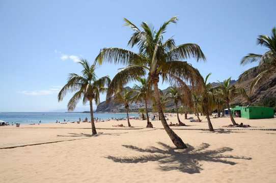 Playa de Las Teresitas，西班牙特內里費