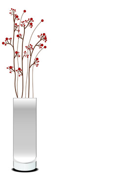花瓶里的花