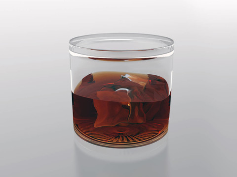 玻璃酒杯
