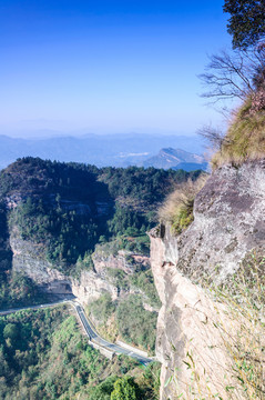 齊云山山景