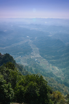齊云山山景
