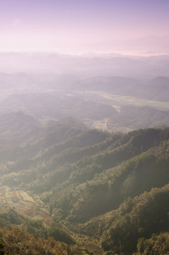 齊云山山景