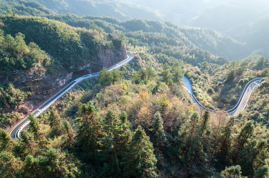 齊云山山景