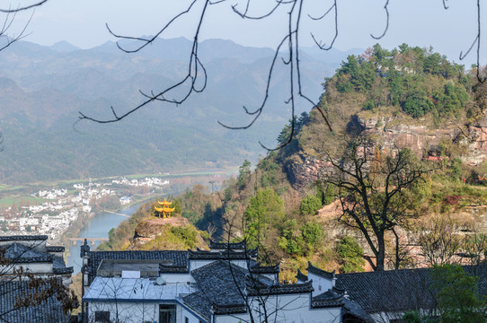齊云山山景