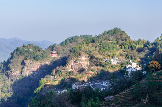 齊云山山景