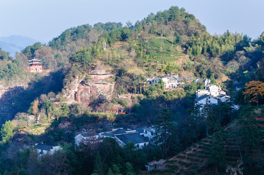 齊云山山景