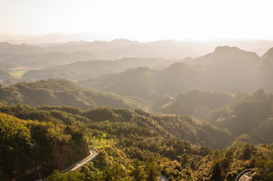 齊云山山景