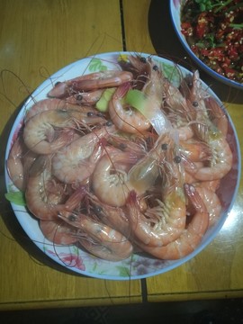 清蒸基圍蝦