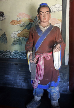 魯班 先師 雕像