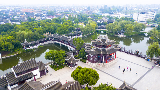 甪直古鎮(zhèn)風(fēng)光