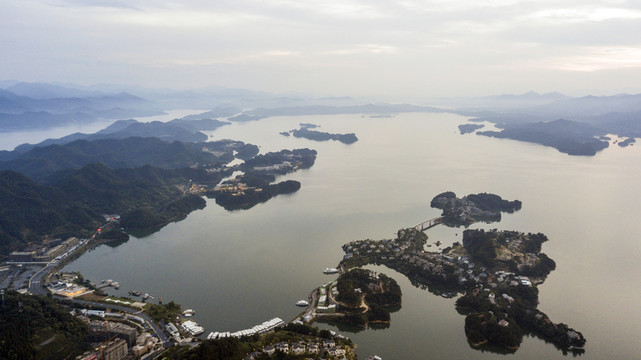 千島湖航拍俯瞰