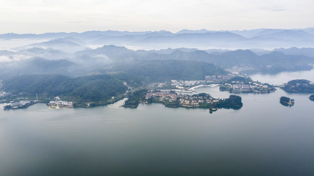 千島湖航拍俯瞰