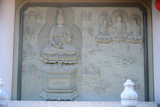 佛雕墻面