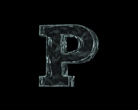 冰的字母P