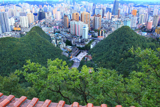 鳥瞰 貴陽