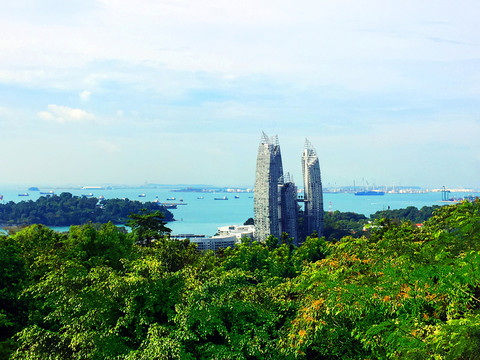 新加坡馬六甲海峽碎片大廈