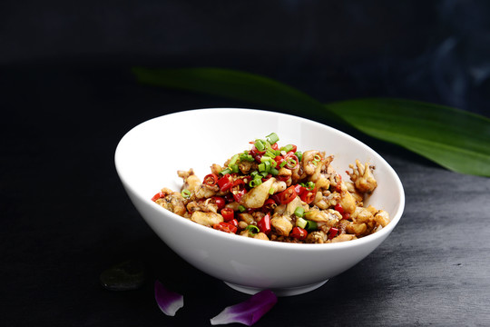 小炒牛蛙
