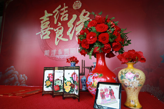 婚禮擺件