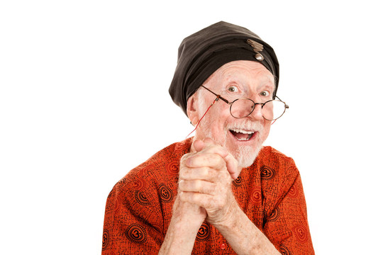 笑