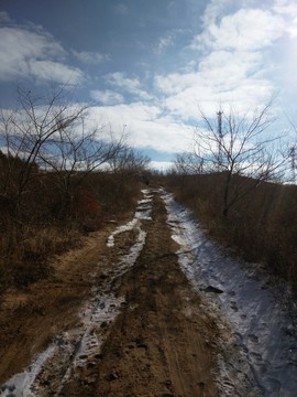 山上的路