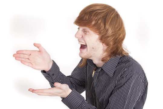 笑