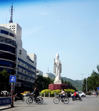 古漁陽 廣場(chǎng)雕塑