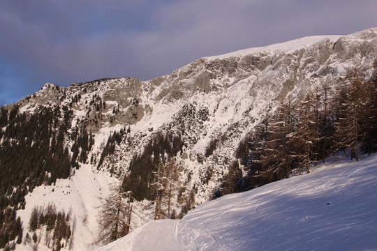 美麗的雪景