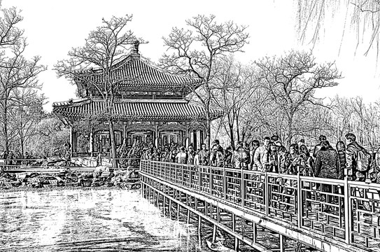 圓明園樓閣