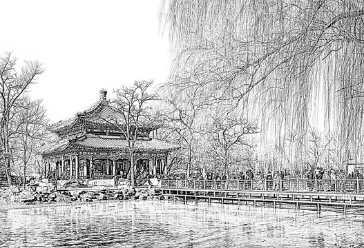 圓明園樓閣