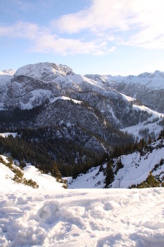 采雪山頂