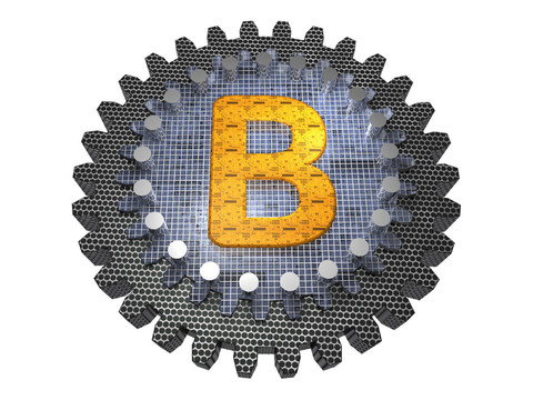字母-齒輪-字母B