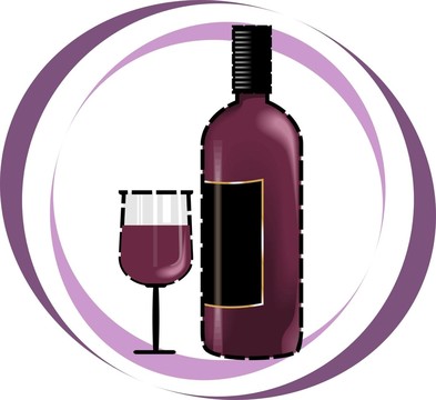 玻璃酒杯