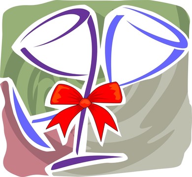 玻璃酒杯