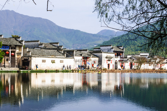 宏村前湖風(fēng)景