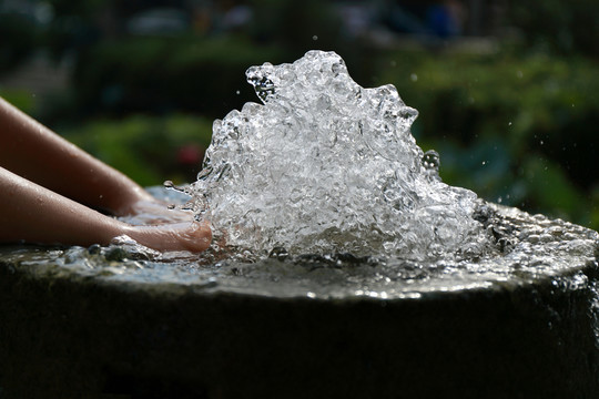 水花