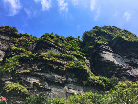 藍天高山