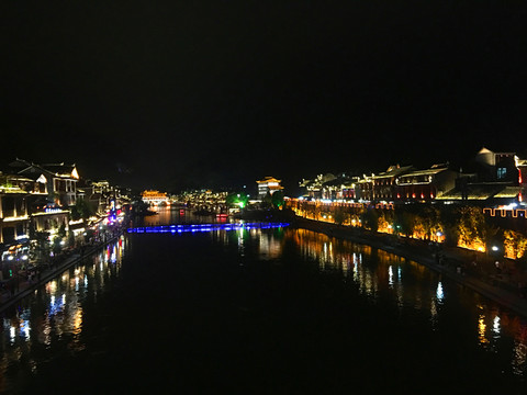 鳳凰古城夜景