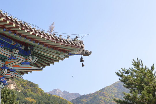 寺院屋檐