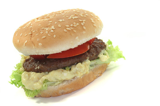 新鮮蔬菜hamurger