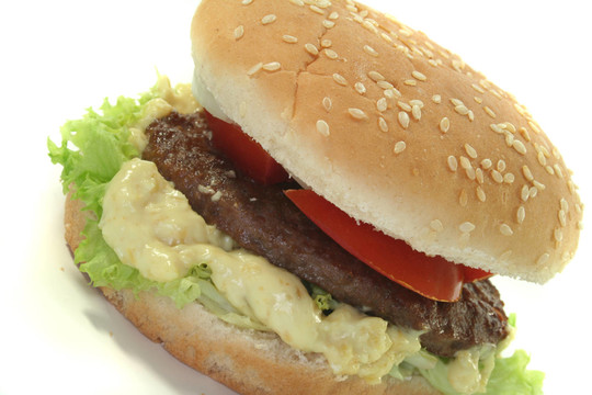 新鮮蔬菜hamurger