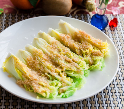 堂蒸蒜蓉娃娃菜