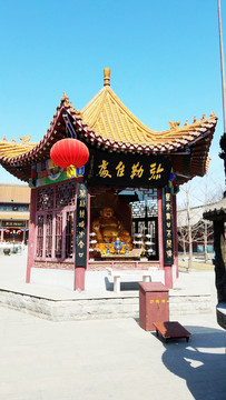 天津藥王古寺 古建筑 寺廟
