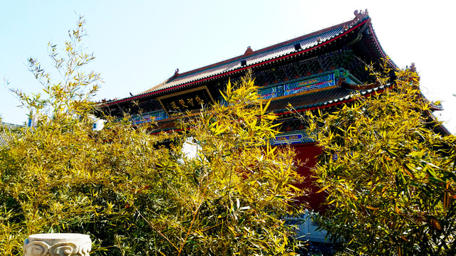 天津藥王古寺 古建筑