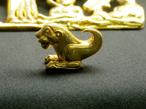 金飾 文物 民族 飾品 哈薩克